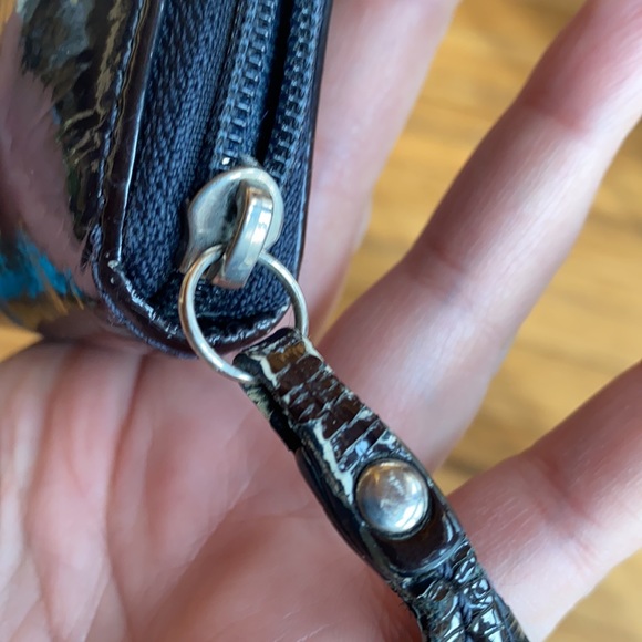 Coach Navy Blue Wristlet - Picture 14 of 16